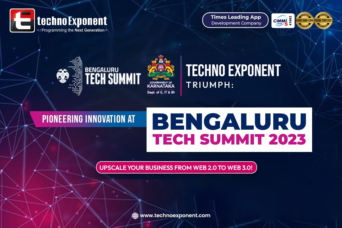 A Recap of Techno Exponent's Triumph at Bengaluru Tech Summit 2023