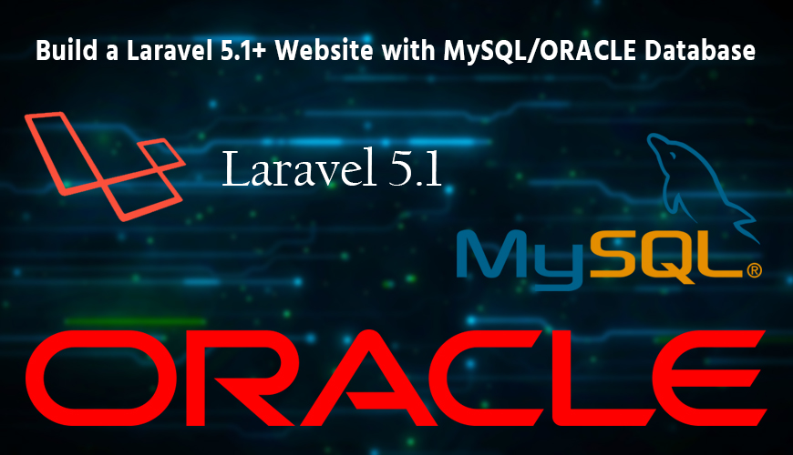 Build simple laravel website 